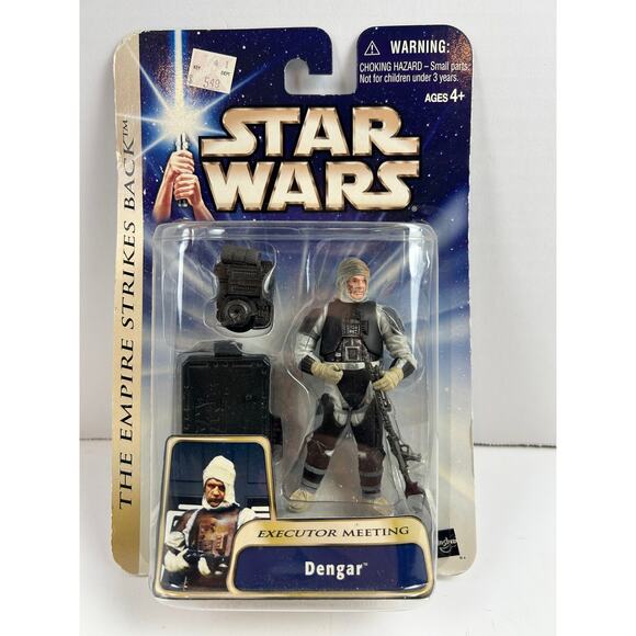 Star Wars Saga #17 Dengar (Executor Meeting) 2004 Action Figure MOC - Picture 1 of 6